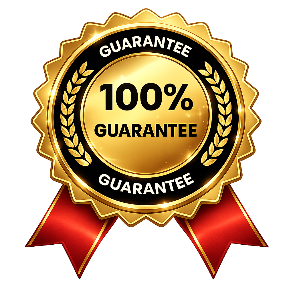 90-Day Money Back Guarantee Seal